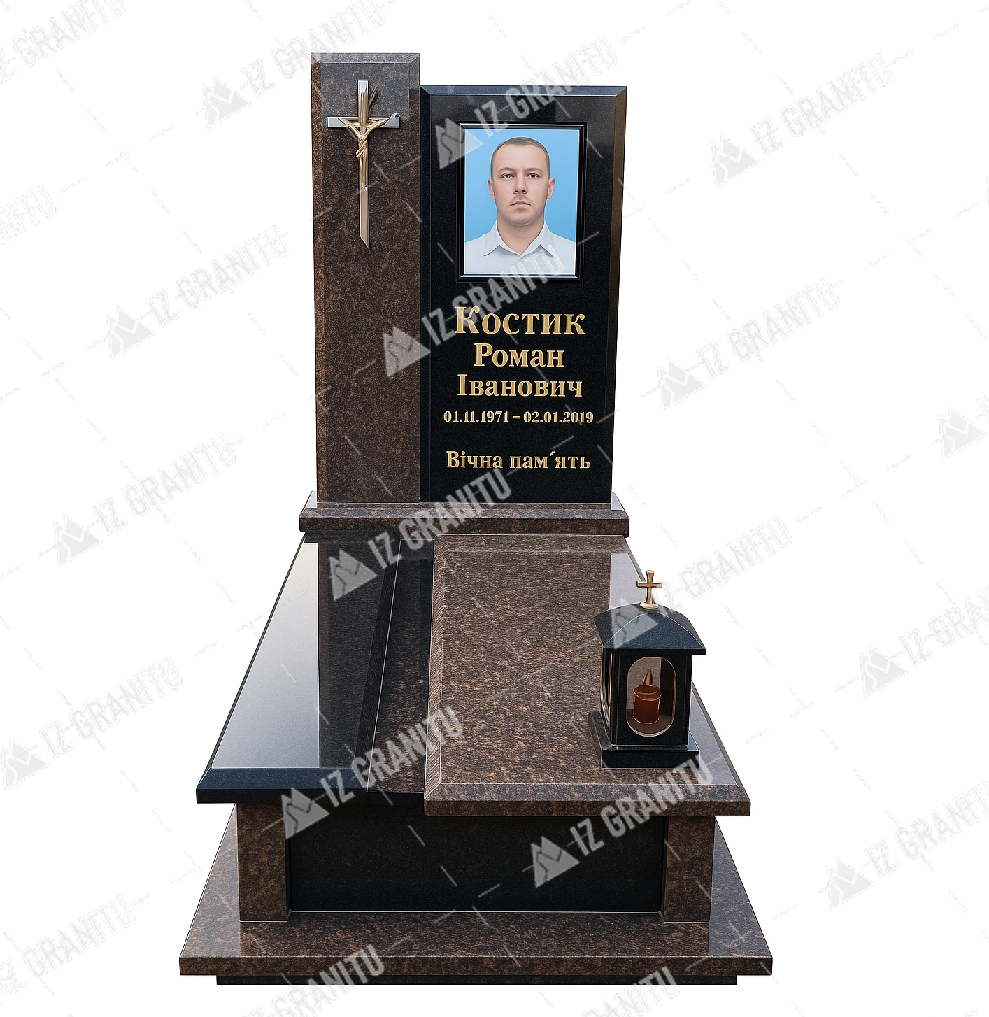 Одинарний пам'ятник 72